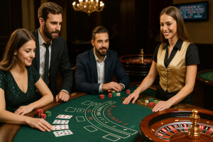 Live casinospellen